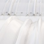 POLIOVER LUCERNARIO CONTINUO CURVO IN POLICARBONATO ALVEOLARE.