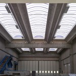 LUCERNARIO CONTINUO MIXER. VISTA INTERNA.