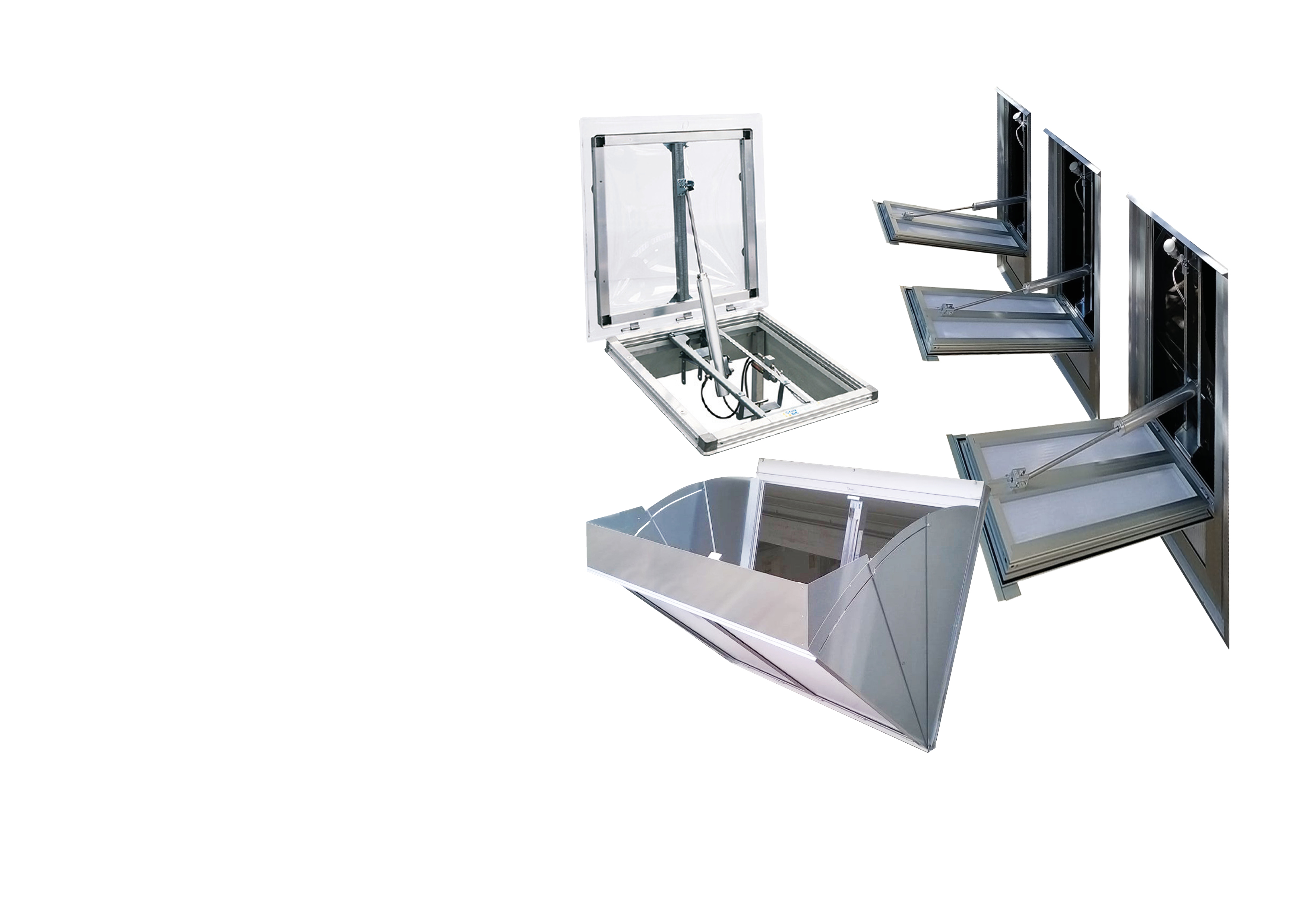 Evacuatori e smaltitori di fumo e calore per l’involucro logistico Poliform Lucernari: sicurezza, efficienza e qualità certificata per ogni struttura.