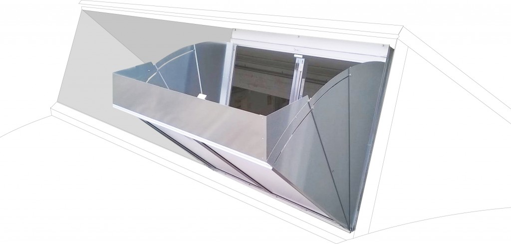 Evacuatori e smaltitori di fumo e calore per l’involucro logistico Poliform Lucernari: sicurezza, efficienza e qualità certificata per ogni struttura.